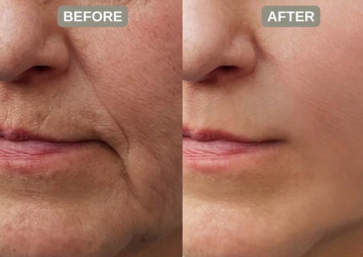 Woman receiving Cold Plasma Therapy at Facials & Skincare by Debbie in Orange, CA, for advanced skin care and rejuvenation.